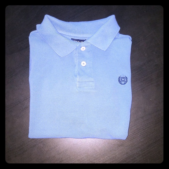 Boys light blue short sleeve polo - Picture 1 of 3